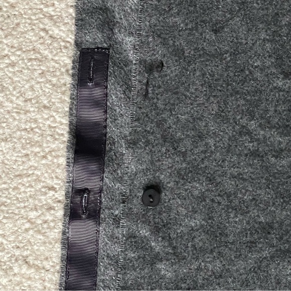 Red Envelope Dark Gray Cashmere Poncho Sweater - 47129 - Picture 12 of 16